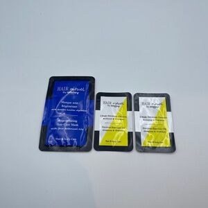 Sisley regenerating hair care mask precious hair care oil samples lot of 3